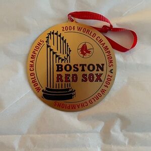 Red Sox SeasonTicket Holder 2004 Christmas Ornament